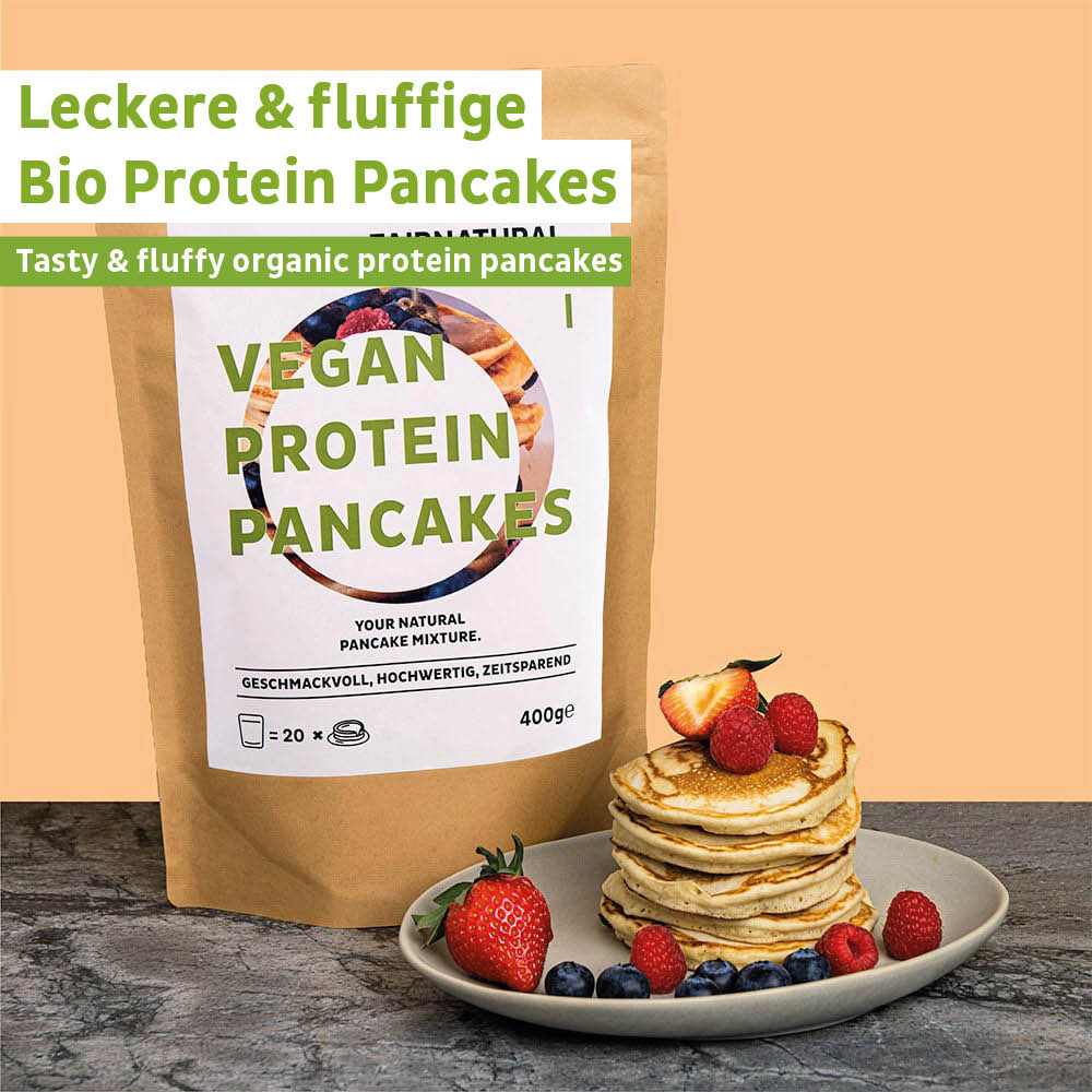 Pancakes protéinés bio, Produits BIO