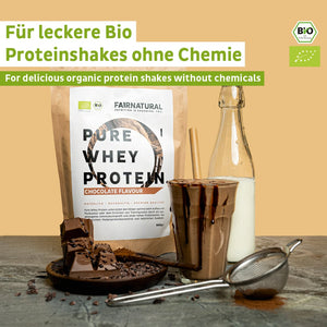 
                  
                    Chargez l'image dans la visionneuse de la galerie, Organic Whey Protein Powder Chocolate
                  
                