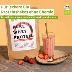 
                  
                    Télécharger l'image dans la visionneuse de galerie, Bio Whey Protein poudre fraise
                  
                