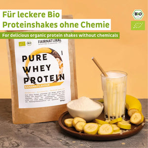 
                  
                    Télécharger l'image dans la visionneuse de galerie, Bio Whey Protein poudre banane
                  
                