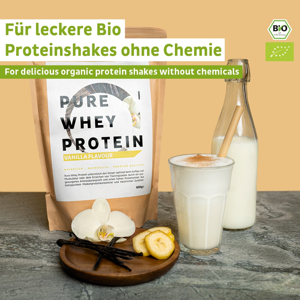 
                  
                    Lade das Bild in den Galerie-Viewer, Bio Whey Proteinpulver 3er Bundle (Sorten frei wählbar)
                  
                