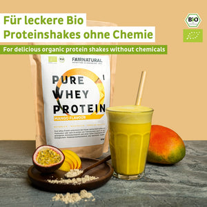 
                  
                    Chargez l'image dans la visionneuse de la galerie, Organic Whey Protein Powder Mango
                  
                