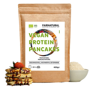 
                  
                    Télécharger l'image dans la visionneuse de galerie, Bio Protein Pancakes Vegan
                  
                