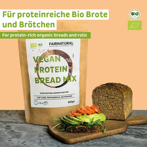 
                  
                    Télécharger l'image dans la visionneuse de galerie, Bio Vegan Protein-Brotmischung
                  
                