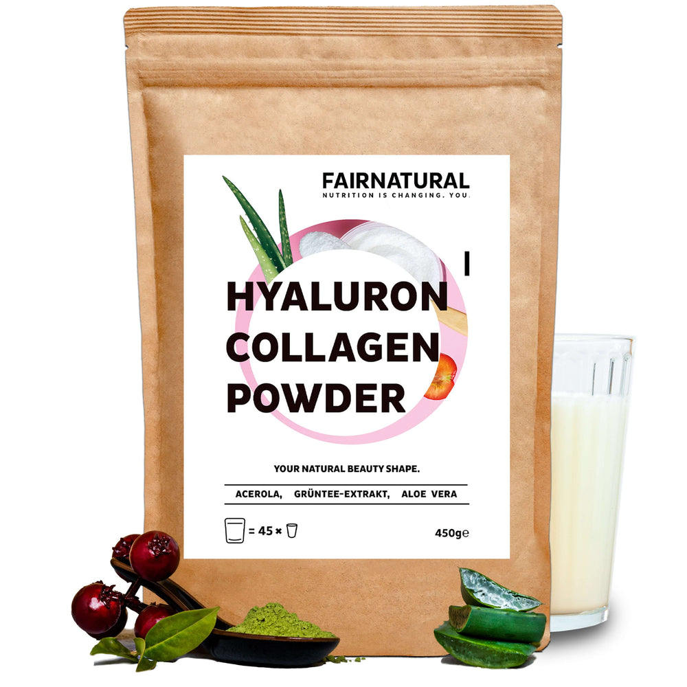 Poudre de collagène hyaluron, paquet de 1 (450g)